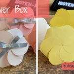 paper flower box